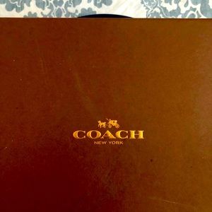 Coach shoe box